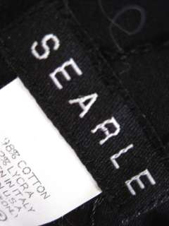 SEARLE Black Sequin Embroidered Blazer Jacket Size 4  
