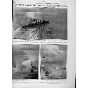    1916 BURGESS WAR SHIP ART AEROPLANES WYLLIE SALIENT