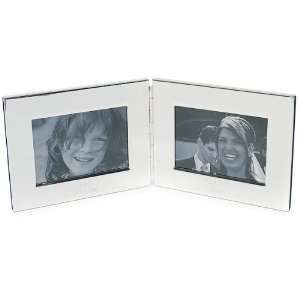  Silver Plated Double Photo Frame Electronics