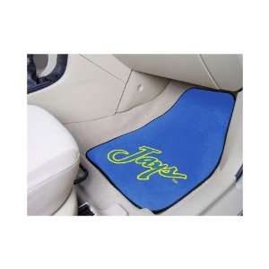 Creighton Bluejays 2 pc Printed Carpet Car Mat Set