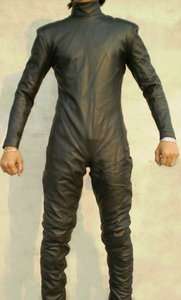 Custom Made Fit Napa Soft Leather Catsuit Straight New  