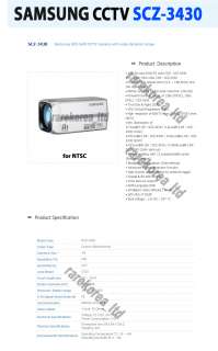 Samsung CCTV SCZ 3430 Day Night 600TVL Camera * INSURANCE/ FREE 