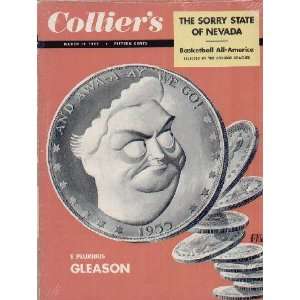 Pluribus JACKIE GLEASON  1955 COLLIERS Magazine Cover, A3311A 