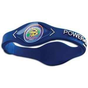   One Power Balance Silicone Sports Wristband Bracelet Navy/White Medium