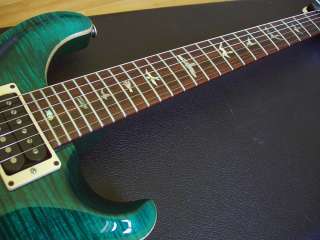 Paul Reed Smith PRS Custom 24 Ten Top Guitar Turquoise 2000 10  