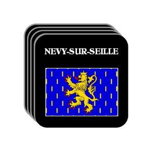  Franche Comte   NEVY SUR SEILLE Set of 4 Mini Mousepad 