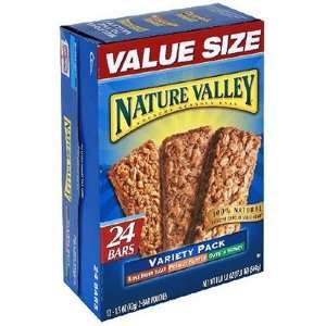 Nature Valley Crunchy Granola Bars, Variety Pack of Oats n Honey 