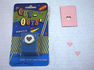Heart Shaped Hole Paper Punch Valentine Love  