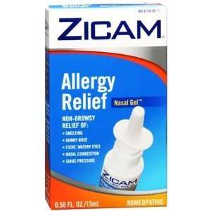  Zicam Seasonal Allergy Relief Nasal Gel, 0.5 oz. Health 