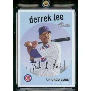 Topps Heritage # 197 Derrek Lee / Chicago Cubs / MLB Baseball Trading 