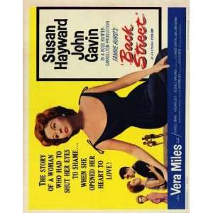 Back Street Movie Poster (22 x 28 Inches   56cm x 72cm) (1961) Half 