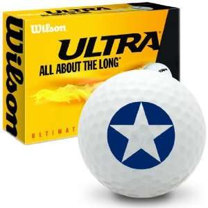   Star Blue   Wilson Ultra Ultimate Distance Golf Balls Sports