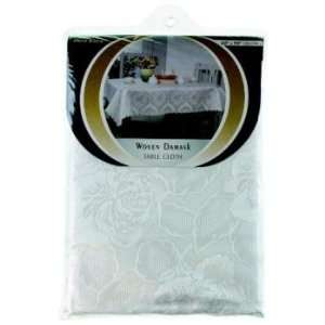 New   Damask 60x 90 Oblong Tablecloth Case Pack 36 by DDI  