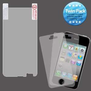   Screen Protector Twin Pack with Microfiber Cleaning Cloth + ImagiTouch