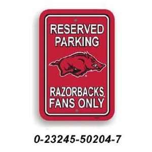  Arkansas Razorbacks Parking Sign *SALE*