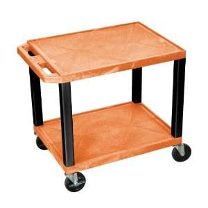  H. Wilson Multipurpose Utility Cart Orange and Black 