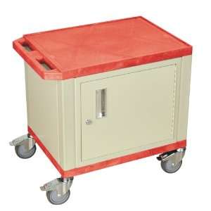 Wilson Tuffy Movable Utility Service Cart With Stainless Steel 