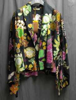 810 Etro Floral Paisley Wrap Blouse Shirt Jacket 48  