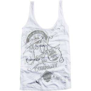  Fox Racing Womens Geared Up Scoop Back Tank Top   Large 