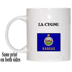  US State Flag   LA CYGNE, Kansas (KS) Mug 
