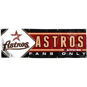  MLB Houston Astros 2 by 6 foot Vinyl Banner Sports 