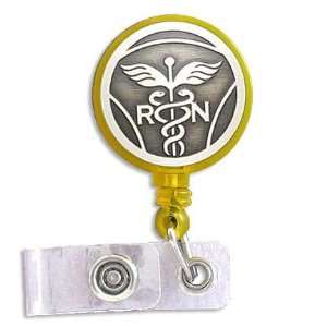  Nurse ID Badge Holders in Assorted Colors Color Yellow 