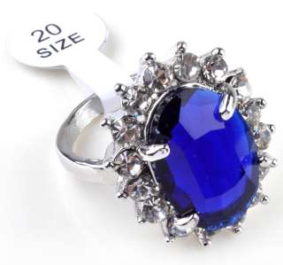   lots 25 Princess crystal cubic Zirconia wedding rings jewelry  