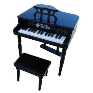  Schoenhut 30 Key Classic Baby Grand with Bench Toys 
