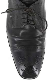 New $1400 Santoni Black Shoes 10.5/9.5  