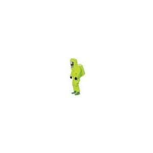   Lime Yellow Tychem TK Encapsulated Level A Chemical Protection Suit