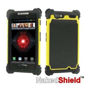 Nokia Lumia 900 Yellow Black OtterBox Case + ZAGG Invisible Shield 