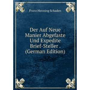    Steller . (German Edition) Franz Henning Schaden  Books