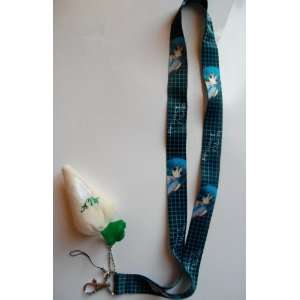  3.5 Daikon Plush Mascot with Miku Hatsune Lanyard 