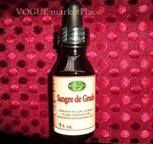 DRAGONS BLOOD Sangre De Drado Herb Liquid Resin Oil 1oz  