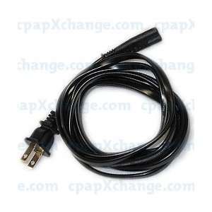 AC Power Cord for Various Respironics, ResMed, DeVilbiss, & Covidien 
