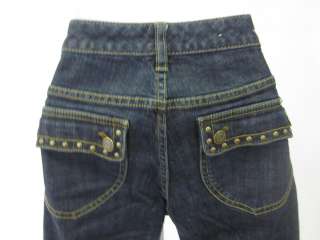 MICHAEL KORS Dark Blue Denim Jeans Pants Slacks Sz 6P  
