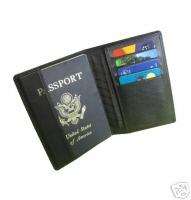 Samsonite Passport Holder, Black, Leather  