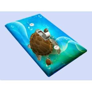  Sea Turtle Family Decorative Switchplate Cover