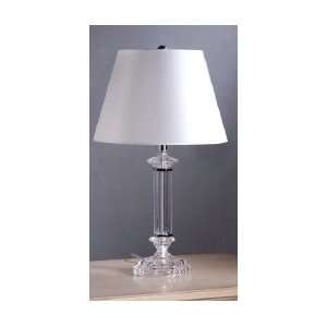   Collection Satin Nickel Finish Accent Table Lamp Base