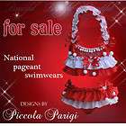 Piccola Parigi National Pageant Swimwear size 12m 18m 2 3 4 5 6 7 8 10 