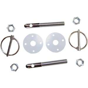   Performance A30131 0.375 Hood Pin Kit with Flip Over Clip Automotive