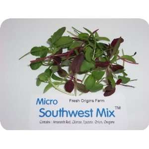 Micro Greens   Southwest Mix   4 x 4 oz  Grocery & Gourmet 