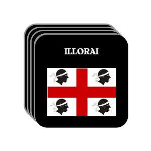 Italy Region, Sardinia (Sardegna)   ILLORAI Set of 4 Mini Mousepad 
