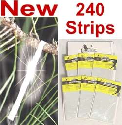 240 Reflective ATV Trail Marker/Marking Tape Strips,New  