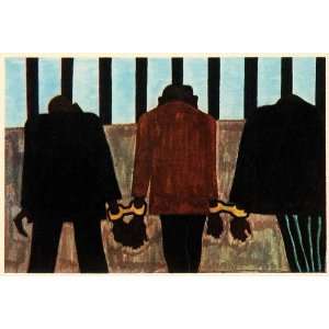   Migration Discrimination Jail   Original Color Print