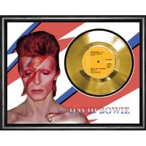  David Bowie Drive In Saturday Framed Gold Record A3 
