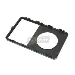 BLACK Front Cover Panel Housing For IPOD Video 5TH 30GB  
