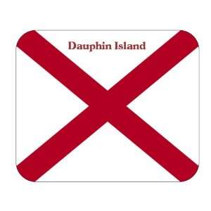  US State Flag   Dauphin Island, Alabama (AL) Mouse Pad 