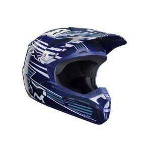  Fox Racing V 1 Race MX Bicycle Helmet   Blue   01090 002 