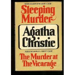   Sleeping Murder & The Murder at the Vicarage Agatha Christie Books